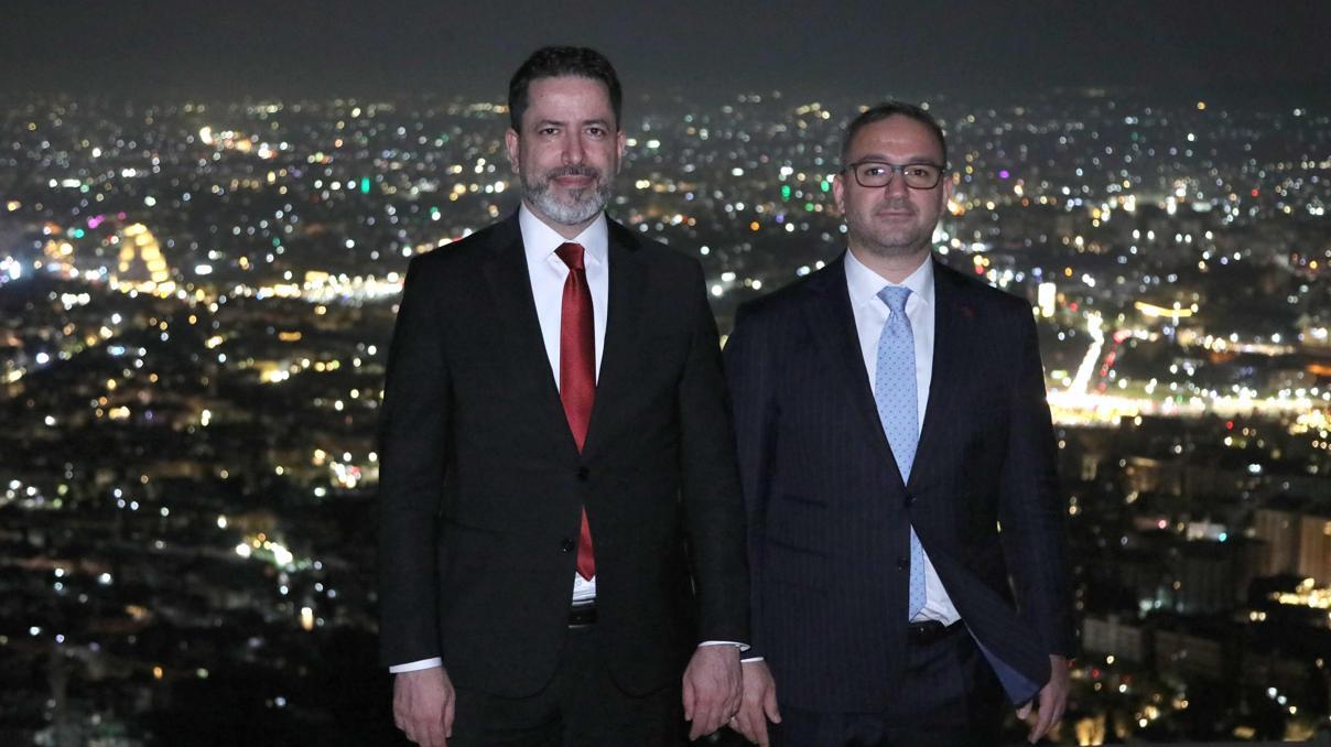 TCMB Başkanı Fatih Karahandan Şama tarihi ziyaret Merkez bankaları arasında işbirliği anlaşması