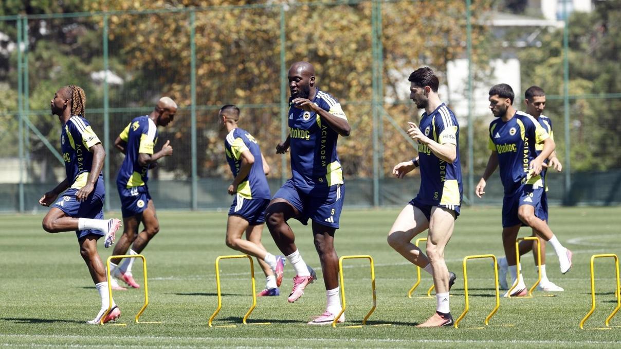 Fenerbahçede, Lyon maçı hazırlıkları başladı