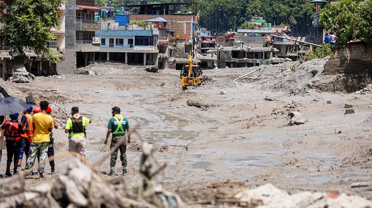 Nepaldeki selde can kaybı bin 100ü aştı