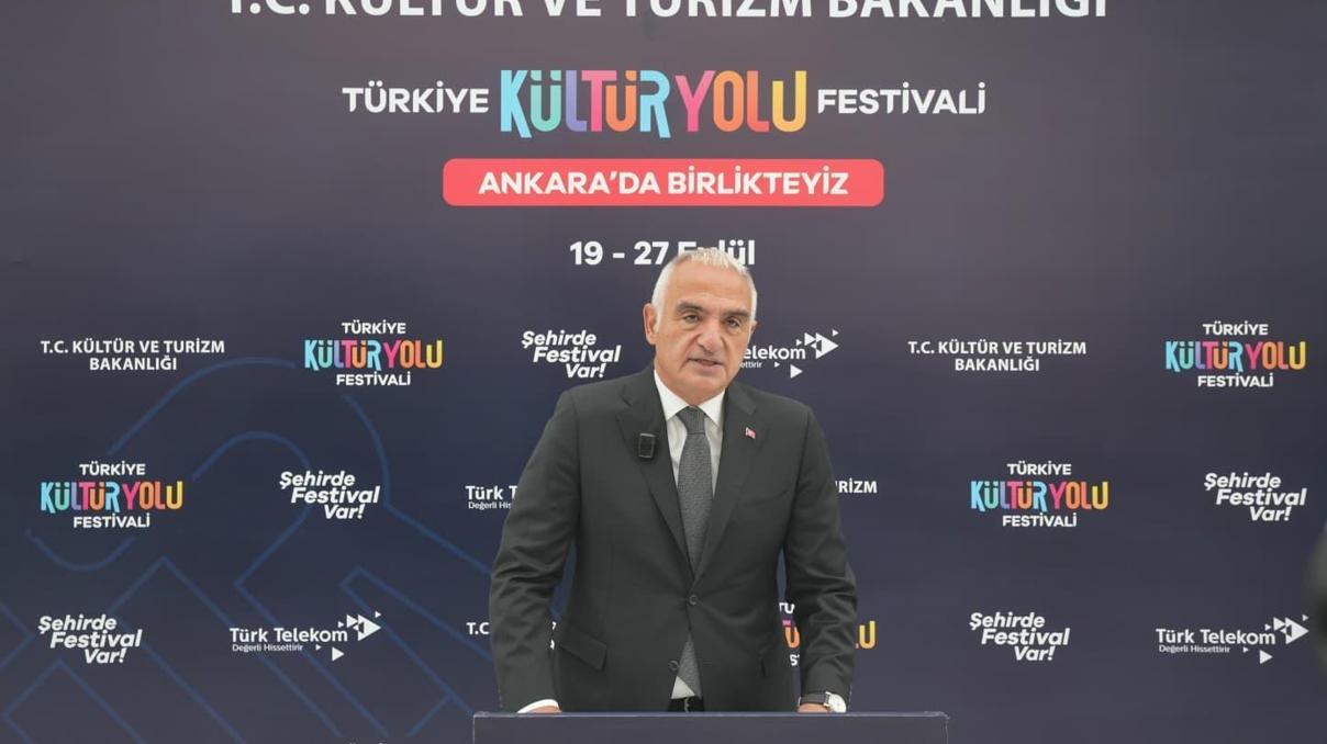 Ankara Kültür Yolu Festivali başladı Bakan Ersoy: Başkentimizin tarihini ressamlarımızın gözünden yeniden gördük Ankara Kültür Yolu Festivali başladı Bakan Ersoy: Başkentimizin tarihini ressamlarımızın gözünden yeniden gördük