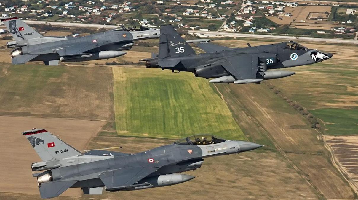 Gökyüzünde ortak güç MSB paylaştı: Omuz omuza, hedefte tam isabet