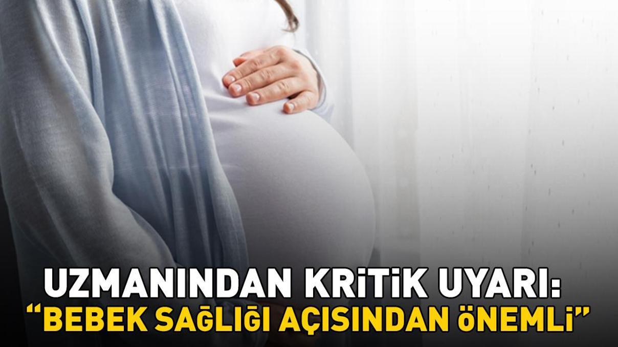 Uzman isimden kritik uyarı: Bebek sağlığı açısından önemli Uzman isimden kritik uyarı: Bebek sağlığı açısından önemli