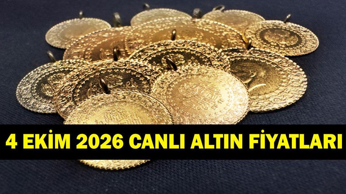ALTIN FİYATLARI 4 EKİM 2026 CANLI: Bugün Gram, Çeyrek, Cumhuriyet Ne Kadar Kapalıçarşı Altın Fiyatları Ne Durumda