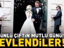 Burak Yörük ve Tuana Yılmaz evlendi Düğünden ilk kareler ALLAH MUTLU, MESUT ETSİN
