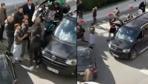 Bayrampaşa meydan muharebesi Yol verme tartışması kavga dönüştü: Tekmeler havada uçuştu