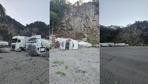 Hopada TIR parkında heyelan: 1 ölü