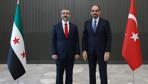 MİT Başkanı Kalın, Suriye Dışişleri Bakanı Şeybani ile Ankarada görüştü