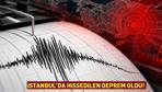 SON DAKİKA | İstanbulda hissedilen bir deprem oldu: AFADdan açıklama
