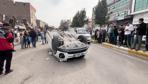 Diyarbakır’da otomobil takla attı: Sürücü yaralandı