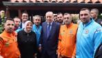 Cumhurbaşkanı Erdoğan, Fatihte İstanbul Kastamonuspor yönetimini kabul etti