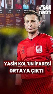 Hakem Yasin Kol'un İfadesi Ortaya Çıktı! Yasin Kol'a MASAK Raporu Sorusu
