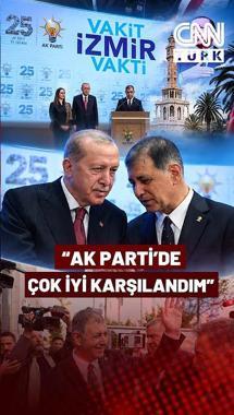 "AK Parti'de Çok İyi Karşılandım" Cemil Tugay AK Parti Binasından Çıktı