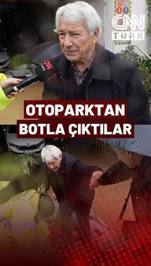 Su Dolu Otoparktan Botla Çıktılar: "Arabayı Bırakıp Birer Tane Kayık Almak Lazım"