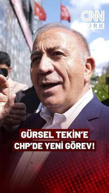 Gürsel Tekin'e CHP'de Yeni Görev! “Kemal Kılıçdaroğlu’na Bağlı Koordinatör Oldu”