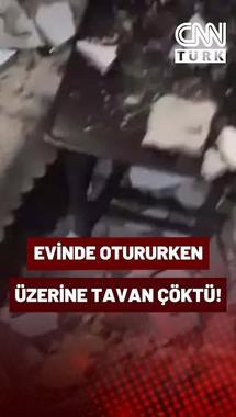 Kayseri'de Akılalmaz Olay! Üzerine Tavan Çöktü ,Görme Kaybı Yaşıyor!