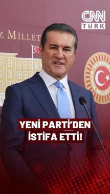 Mustafa Sarıgül Yeni Parti'den İstifa Etti!
