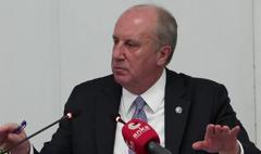 Muharrem İnceden Yeni Parti’ye helal para mesajı