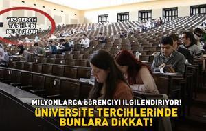 YKS tercih tarihleri belli oldu! Üniversite tercihlerinde bunlara dikkat! Lisans-önlisans taban puanları, başarı sıralamaları...