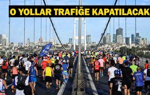 46. İstanbul Maratonu nedeniyle trafiğe kapatılacak yollar ve alternatif güzergahlar!