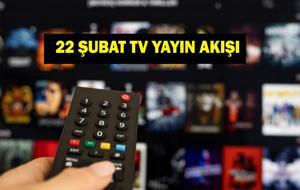 22 ŞUBAT TV YAYIN AKIŞI: 22 Şubat Cumartesi bu akşam televizyonda neler var? Bu akşam hangi diziler var? Bugün hangi maçlar var?