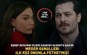 Eşref Rüya'nın yıldızı Çağatay Ulusoy'a bakın! Gerçek 16 yıl sonra ortaya çıktı! Meğer gönülleri ilk kez onunla fethetmiş