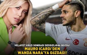 Velayet krizi sonrası sessizliğini bozdu! Galatasaray'ın yıldızı Mauro Icardi'den Wanda Nara'ya gözdağı!