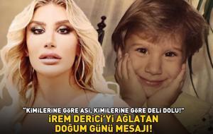 'Kimilerine göre asi, kimilerine göre deli dolu!' İrem Derici'yi ağlatan doğum günü kutlaması!