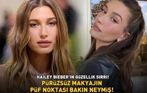 Hailey Bieber’ın güzellik sırrı! Pürüzsüz makyajın püf noktası bakın neymiş!