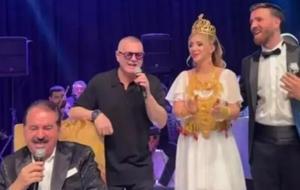 Aleyna Dalveren'in düğününe İbrahim Tatlıses'te katıldı! Milyon dolarlık altınlar ağızları açık bıraktı