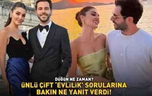 DÜĞÜN NE ZAMAN? Hande Erçel - Hakan Sabancı çifti 'evlilik' sorularına bakın ne yanıt verdi!