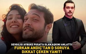 'Aybüke Pusat ile ilişkinizi nasıl bu kadar saklıyorsunuz?' Furkan Andıç'tan dikkat çeken yanıt!