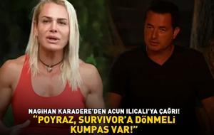Survivor'dan elenen Poyraz için Nagihan Karadere'den Acun Ilıcalı'ya çağrı: 'KUMPAS VAR!'