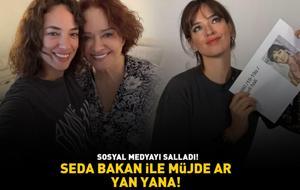 SOSYAL MEDYAYI SALLADI! Seda Bakan ile Müjde Ar yan yana!