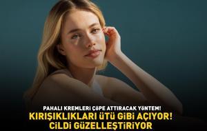 GENÇLEŞTİRİCİ GÜZELLİK YÖNTEMİ! Doğal kolajen! 'Kırışıklıkları ütü gibi açıyor, cildi güzelleştiriyor'