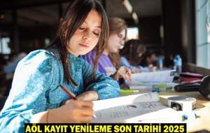 AÖL KAYIT YENİLEME SON TARİHİ: Açık Lise kayıt yenileme ne zaman bitiyor? AÖL 3.dönem sınav tarihleri!
