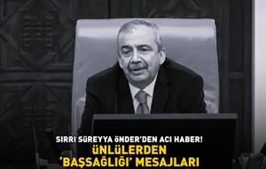 Ünlülerden Sırrı Süreyya Önder'in ölümü sonrası 'başsağlığı' mesajları: 'MEKANI CENNET OLSUN'