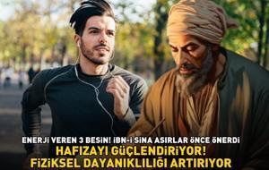 İBN-İ SİNA ASIRLAR ÖNCE ÖNERDİ! Enerji veren 3 besin! 'Fiziksel dayanıklılığı artırıyor, hafızayı güçlendiriyor!'