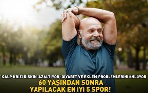 60 YAŞINDAN SONRA YAPILACAK EN İYİ 5 SPOR! Kalp krizi riskini azaltıyor, diyabet ve eklem problemlerini önlüyor!