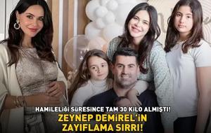 Hamileliği sürecince 30 kilo almıştı! Zeynep Demirel'in zayıflama sırrı! MUCİZEVİ ETKİ!