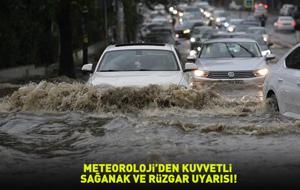 Dikkat! Meteoroloji il il uyardı: Kuvvetli sağanak ve rüzgar alarmı!
