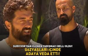 Survivor'dan elenen yarışmacı belli oldu! GÖZYAŞLARI İÇİNDE ADAYA VEDA ETTİ!