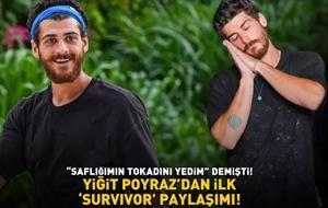 'SAFLIĞIMIN TOKADINI YEDİM' DEMİŞTİ! Survivor'dan elenen Yiğit Poyraz'ın ilk paylaşımı bakın ne oldu!