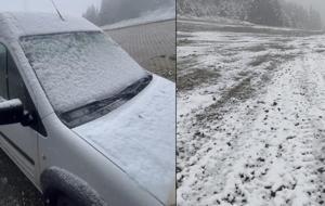 Mayıs ayında kar sürprizi