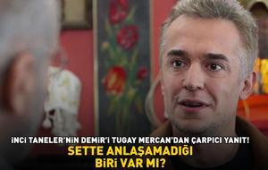 Dikkat çeken açıklama! İnci Taneleri’nin Demir'i Tugay Mercan 'Sette anlaşamadığınız biri var mı?' sorusuna bakın ne yanıt verdi!