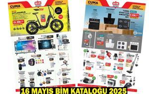 BİM AKTÜEL KATALOĞU 16 MAYIS 2025 CUMA: Bu Cuma BİM’de neler indirimde? BİM Aktüel haftanın fırsatları!