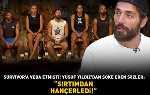 Survivor'dan elenen Yusuf Yıldız'dan şoke eden sözler: 'SIRTIMDAN HANÇERLEDİ!'