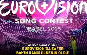 Eurovision 2025'in birincisi bakın hangi ülke oldu! ŞARKISIYLA GECEYE DAMGA VURDU, ŞAMPİYONLUĞU KAPTI!