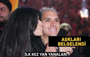 Galatasaray'ın yıldızı Lucas Torreira ile Essin Baris aşkı şampiyonlukta ifşa oldu!