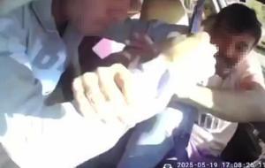 Takside dehşet dolu görüntü! Boynundan ve yüzünden yaralandı