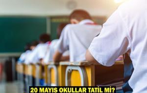 20 MAYIS OKULLAR TATİL Mİ? 19 Mayıs Gençlik ve Spor Bayramı ertesi günü (20 Mayıs Salı) okullar tatil mi olacak?